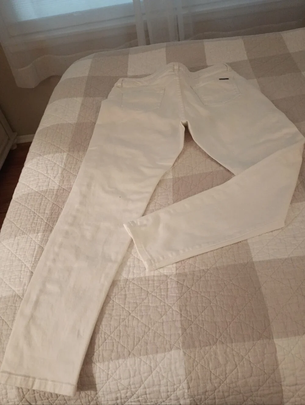 Michael Kors Women's Cream Skinny Jeans